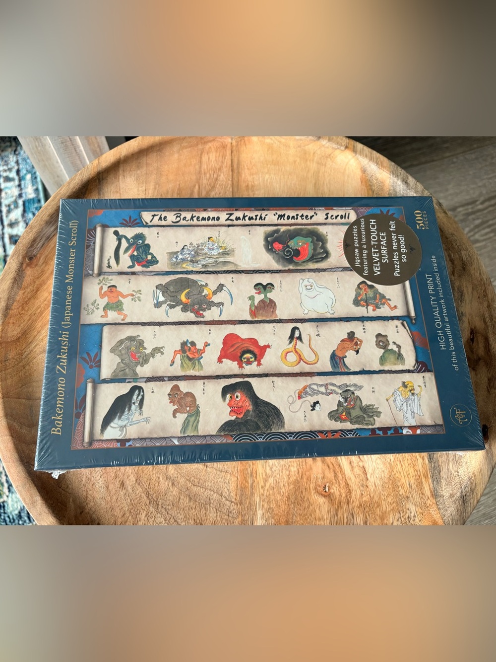 *UNOPENED* Bakemono Zukushi 'Monster' Scroll Jigsaw Puzzle - 500 Pieces